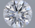 0.18ct Round Lab Grown Diamond (Colour D, Clarity VVS2, Cut EX, IGI Certified)