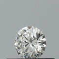 0.18ct Round Natural Diamond (Colour H, Clarity VVS1, Cut EX, IGI Certified)