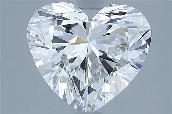 2.00ct Heart Lab Grown Diamond (Colour E, Clarity VVS2, IGI Certified)