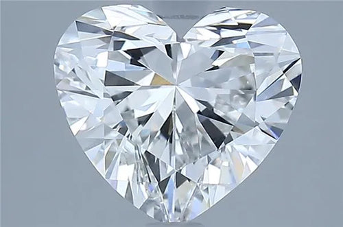 2.00ct Heart Lab Grown Diamond (Colour E, Clarity VVS2, IGI Certified)