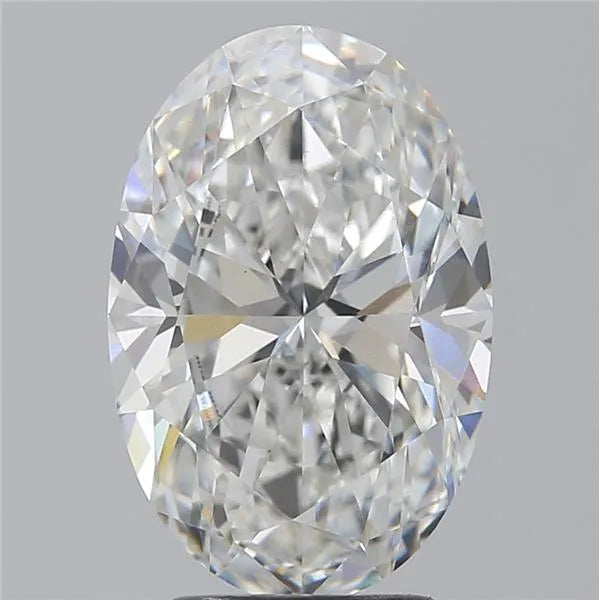 3.02ct Oval Lab Grown Diamond (Colour E, Clarity VVS2, IGI Certified)