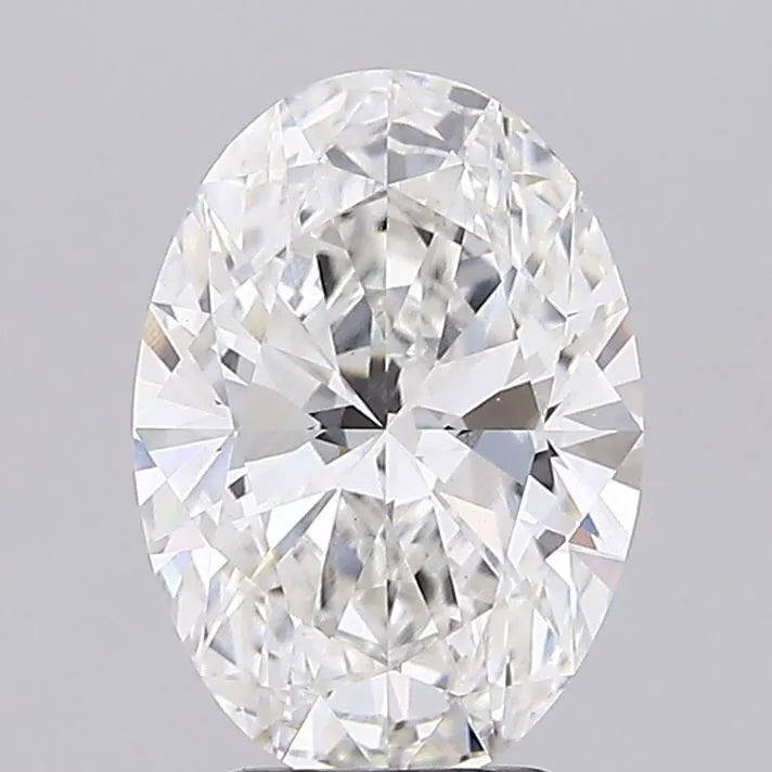 3.06ct Oval Lab Grown Diamond (Colour F, Clarity VVS2, IGI Certified)