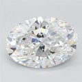 4.21ct Oval Lab Grown Diamond (Colour D, Clarity FL, IGI Certified)