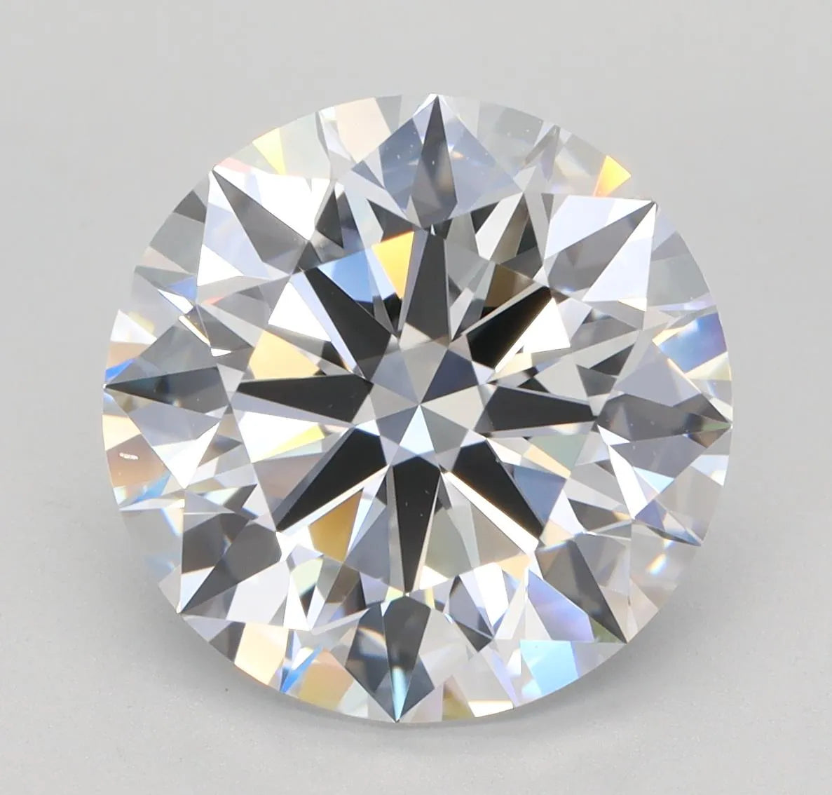 4.24ct Round Lab Grown Diamond (Colour E, Clarity VVS2, Cut ID, IGI Certified)