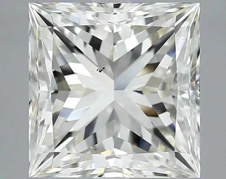 5.02ct Princess Natural Diamond (Colour J, Clarity VS2, Cut VG, IGI Certified)