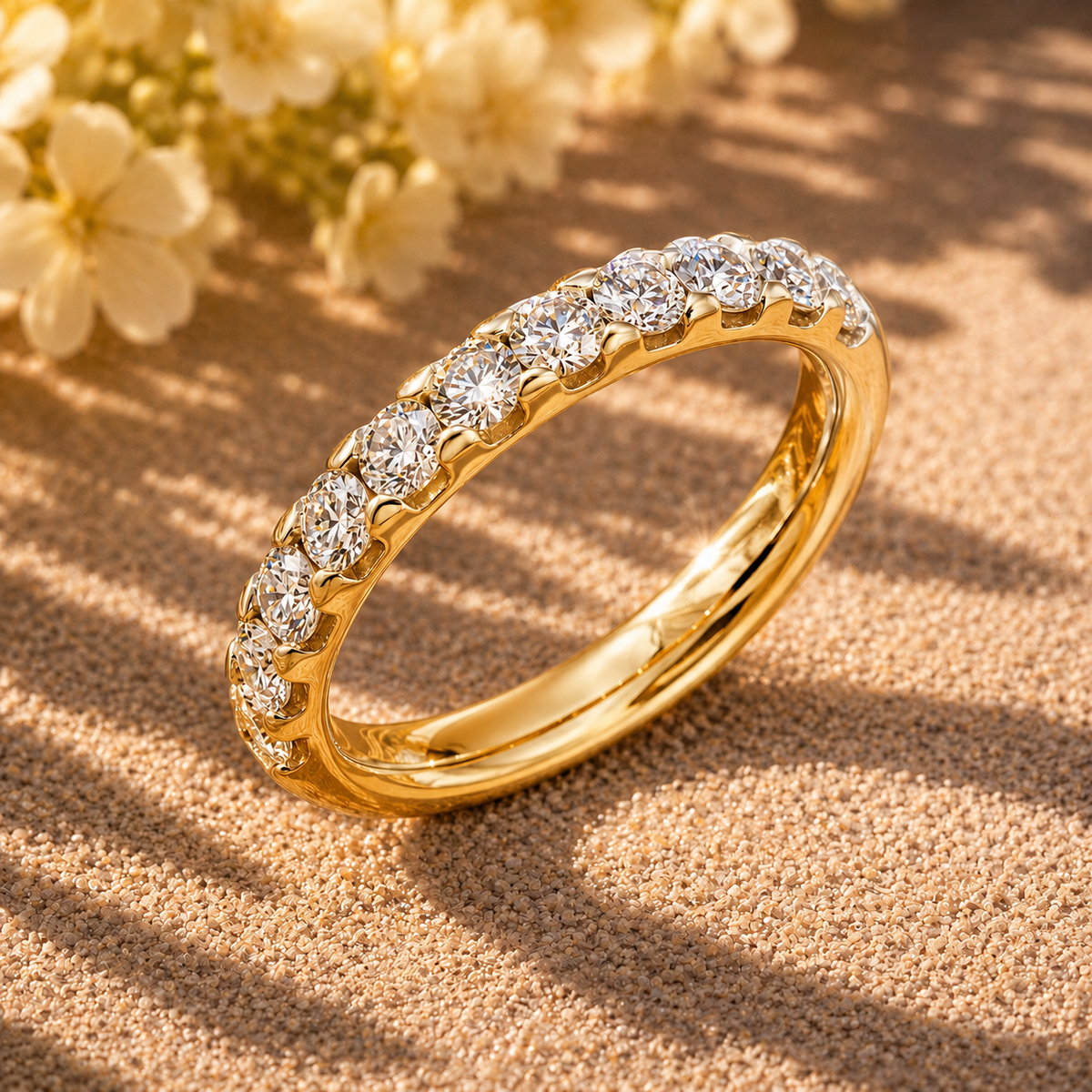Traditional Anniversary Band (Yellow Gold)