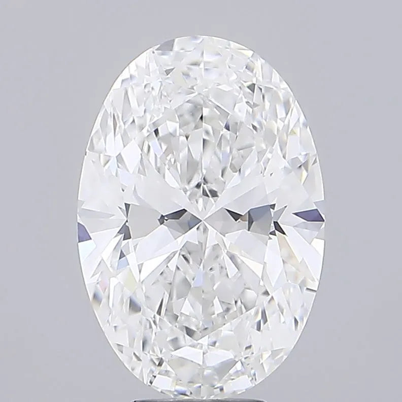 7.02ct Oval Lab Grown Diamond (Colour D, Clarity VVS1, IGI Certified)